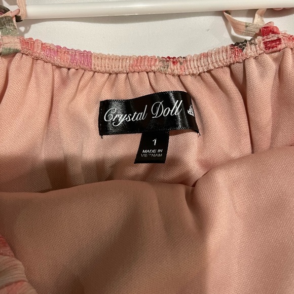 CRYSTAL DOLL Floral Maxi Dress Size 1 (Junior) - Picture 10 of 12